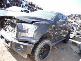 2017 Ford F-150 XLT Gray Crew Cab 3.5L AT 4WD #F23428